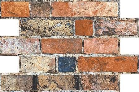 Aged brick effect siding Miami-Dade County