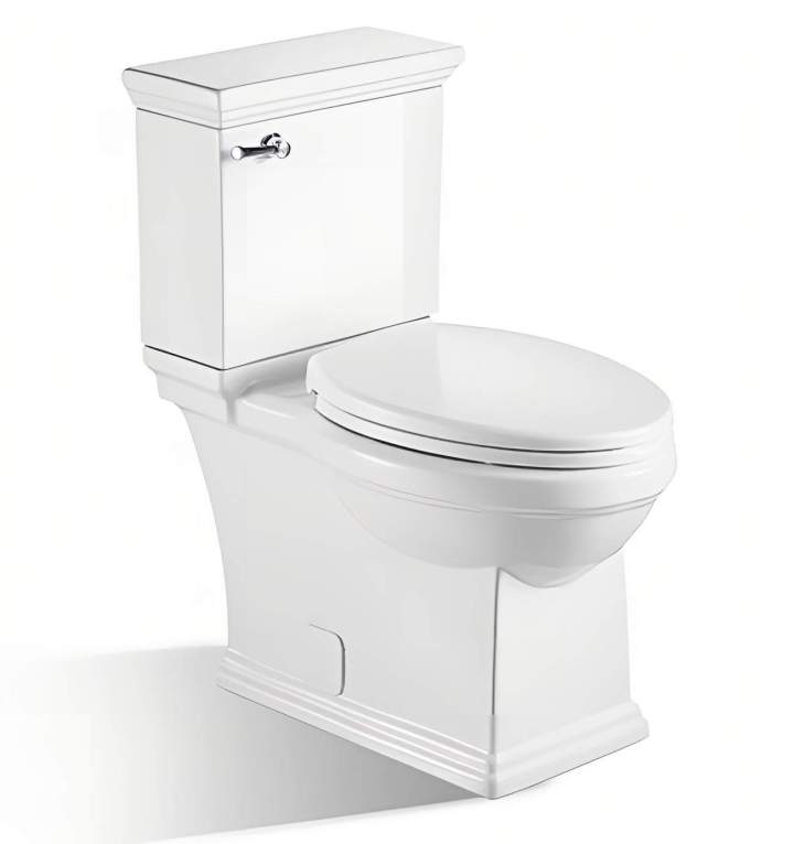 White porcelain toilet Miami-Dade County