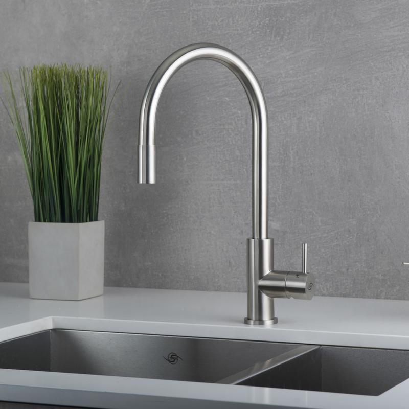 Single Handle Pull Down Size: 8-11/16 (in) x 16-9/16 (in)