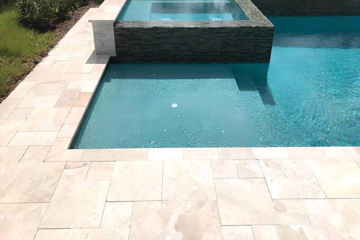 Natural marble pavers Miami-Dade County