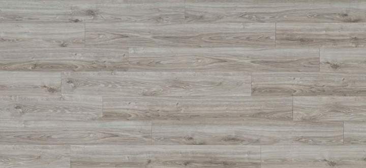 Light gray wood effect laminate flooring