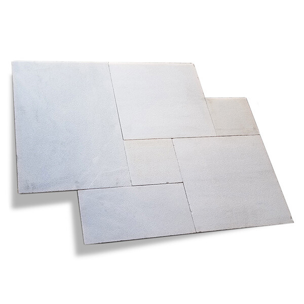 Ice White Sand Blasted Size: 6″ x 12″ – 12″ x 24″ – 16″ x 24″ – 16″ x 16″ 24″ x 24″ – French Pattern