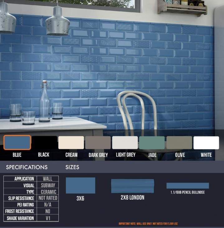 Decorative wall tiles Miami-Dade County