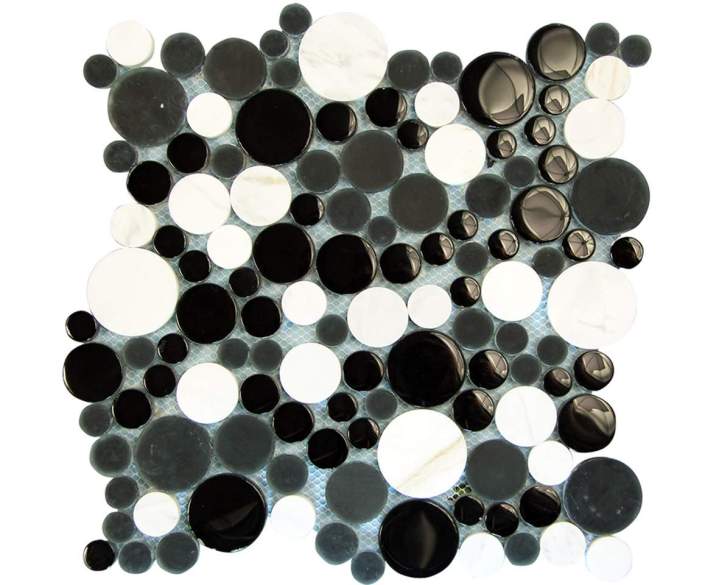 Glass mosaic kitchen tiles Miami Dade County