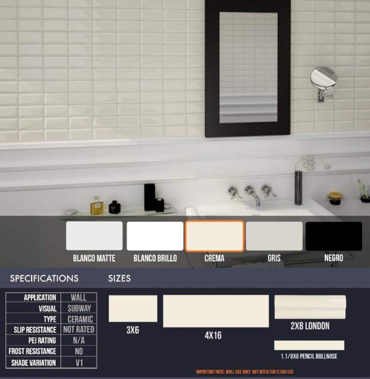 Interior wall tiles Miami-Dade County