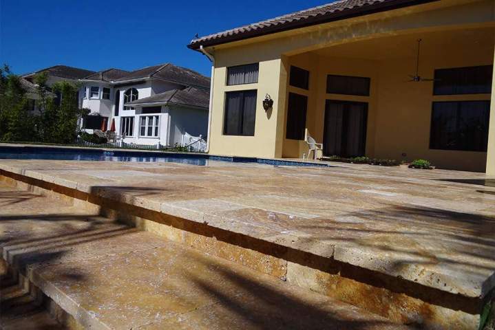 Marble driveway pavers Miami Dade County