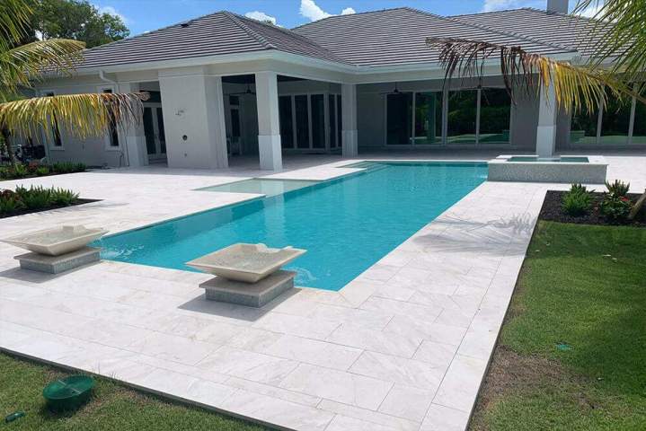 Marble driveway pavers Miami Dade County