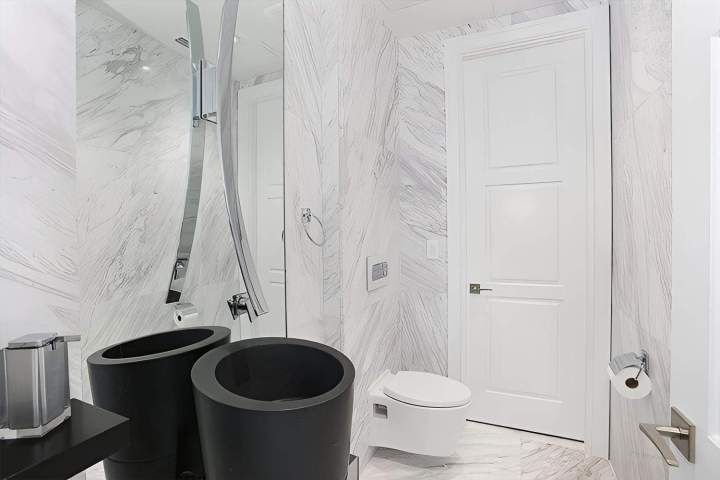 Marble tiles