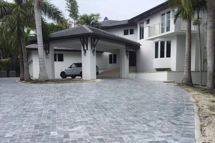 Marble walkway pavers Miami-Dade County