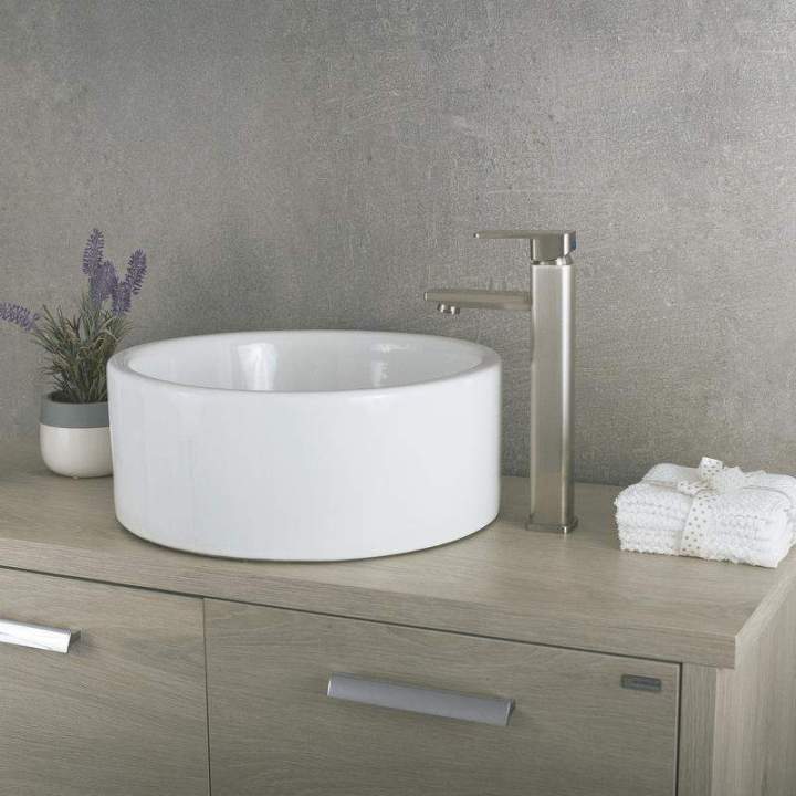 Modern waterfall bathroom faucet Miami-Dade County