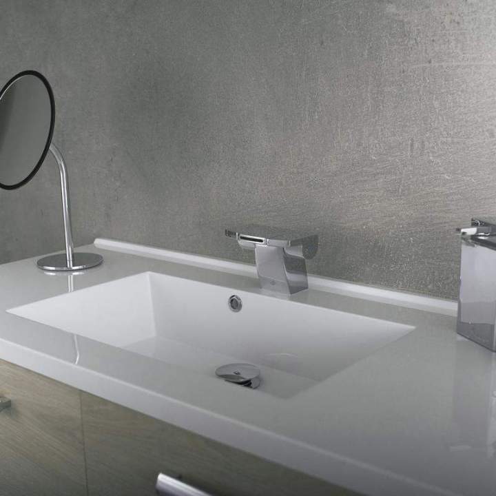 Modern waterfall bathroom faucet Miami-Dade County