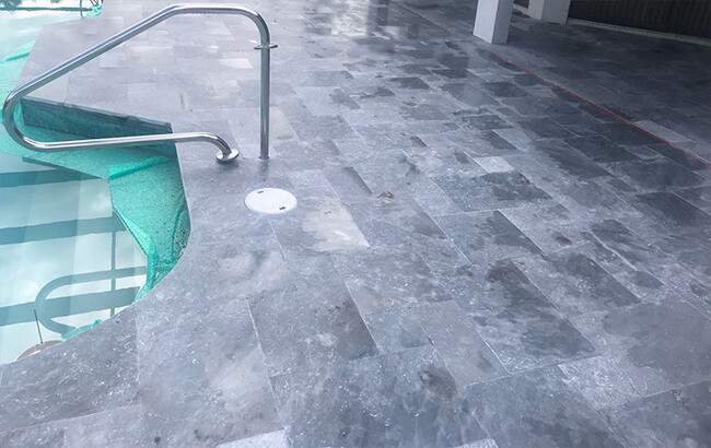 Natural marble pavers Miami-Dade County