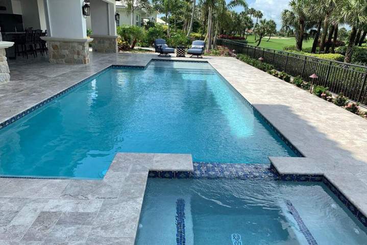Natural marble pavers Miami Dade County