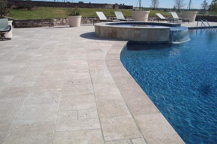 Outdoor marble pavers Miami Dade County
