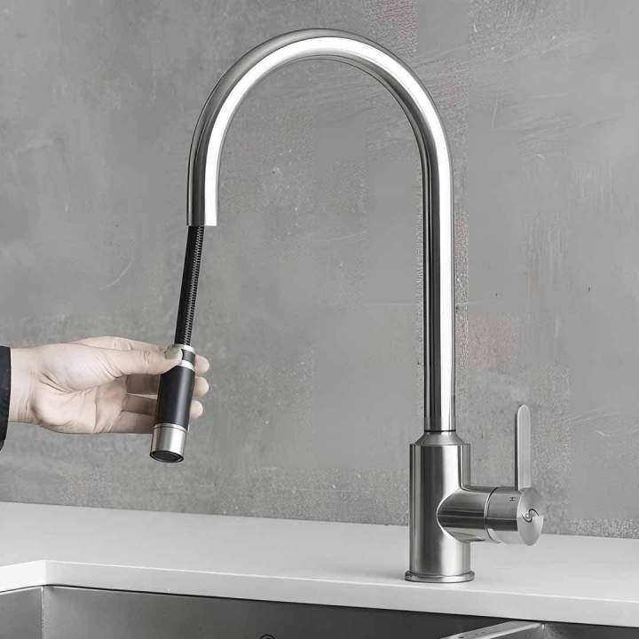 Stainless steel kitchen faucet Miami Dade County