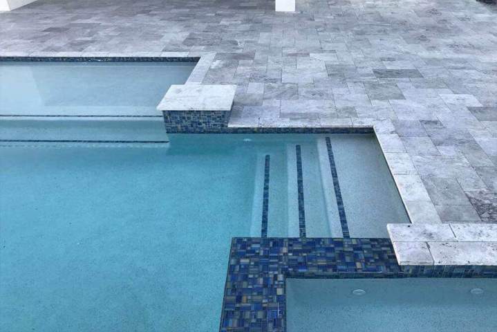 Outdoor marble pavers Miami-Dade County