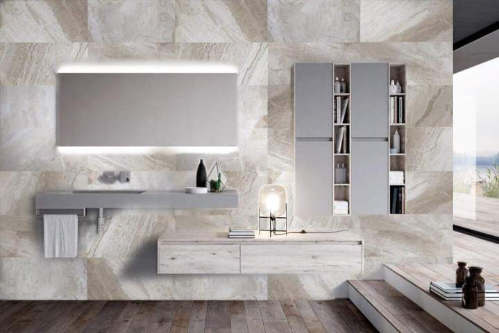 Marble wall tile installation Miami-Dade County